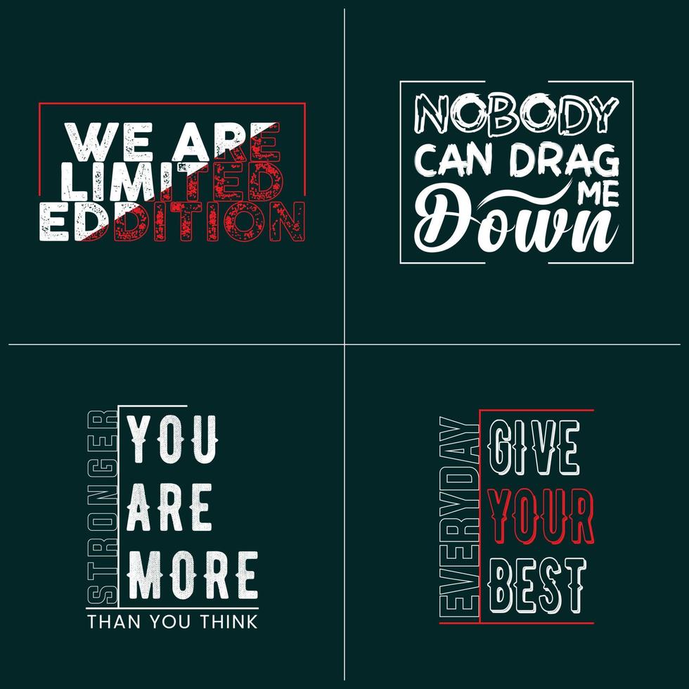 Motivational quotes t-shirt design vector