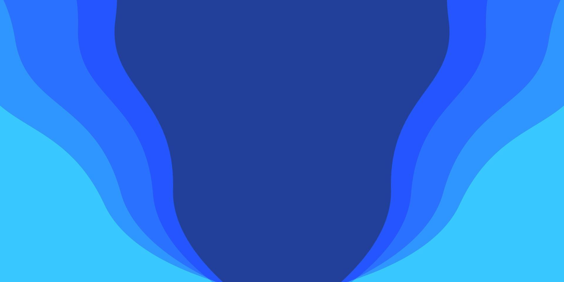 wave blue background vector