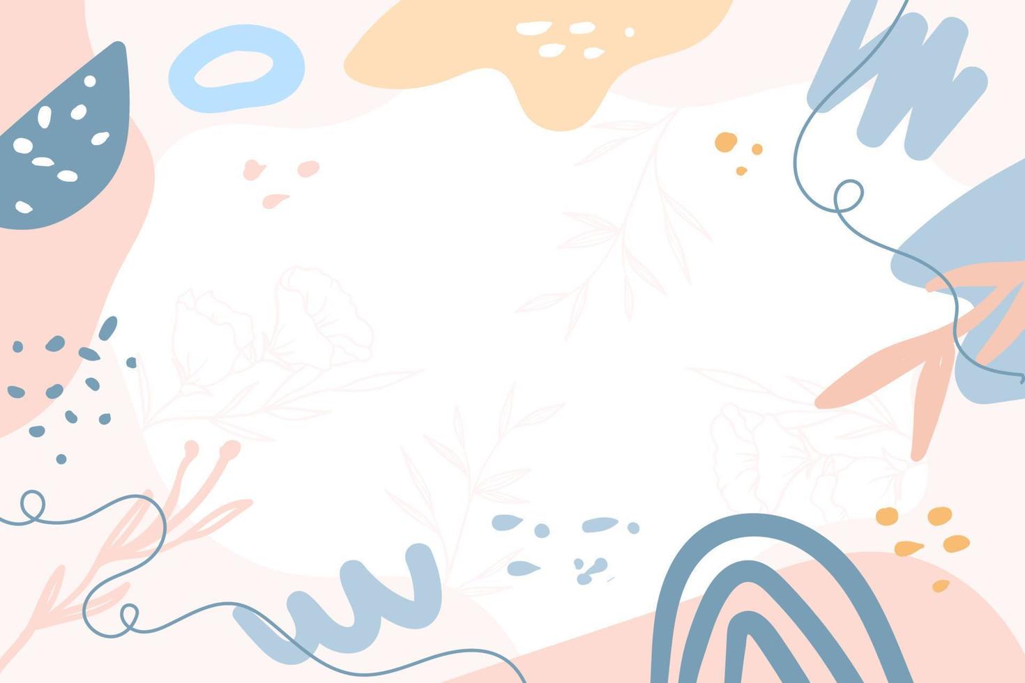 Pastel Organic Background 8320183 Vector Art at Vecteezy