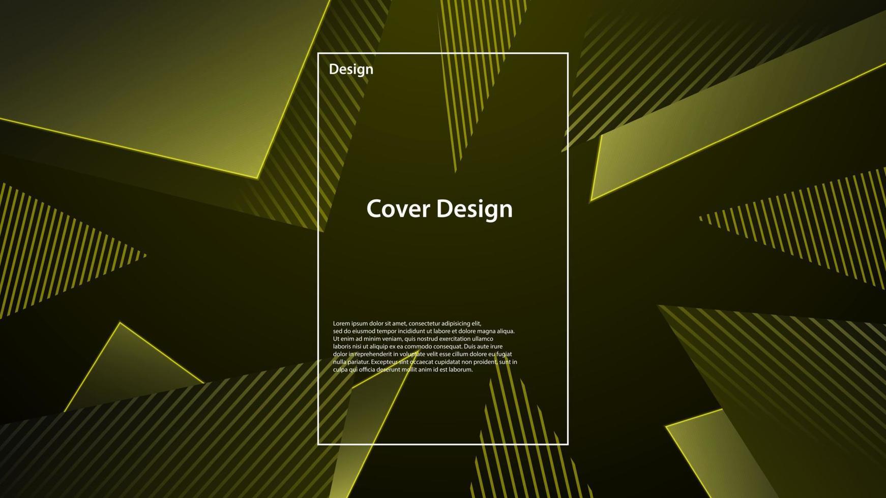 abstract yellow triangel background. Vector illustration. EPS 10