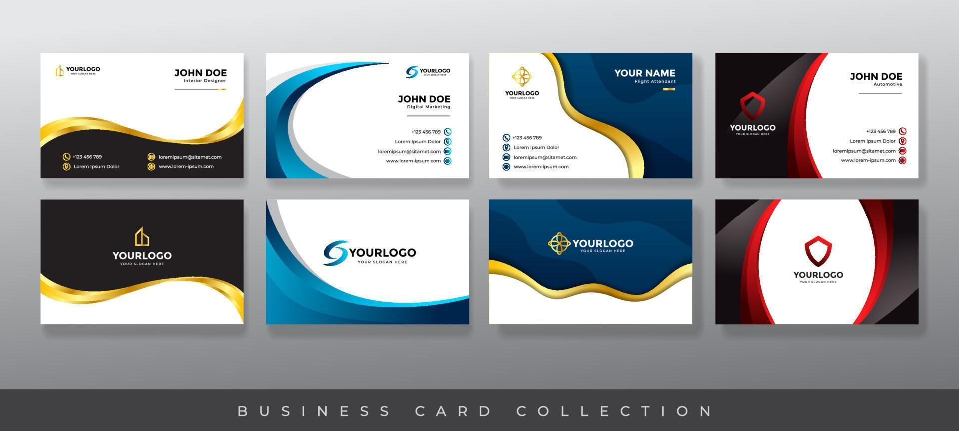 Profession Business Card vector