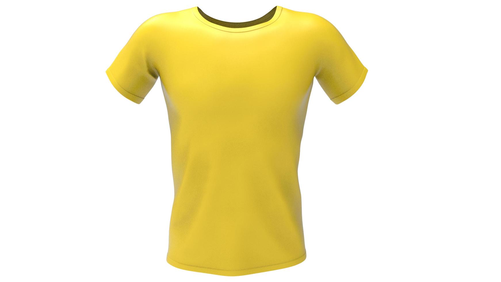 T- Shirt 3d Rendering photo