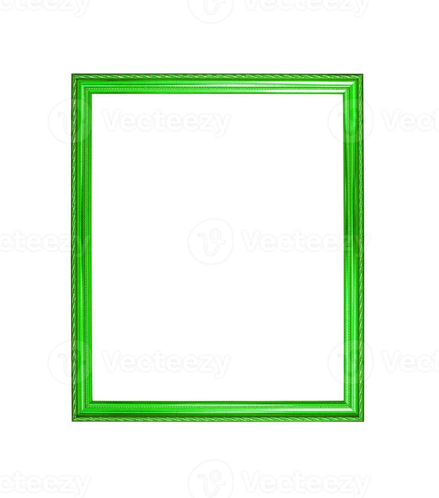 green color wooden photo frame background