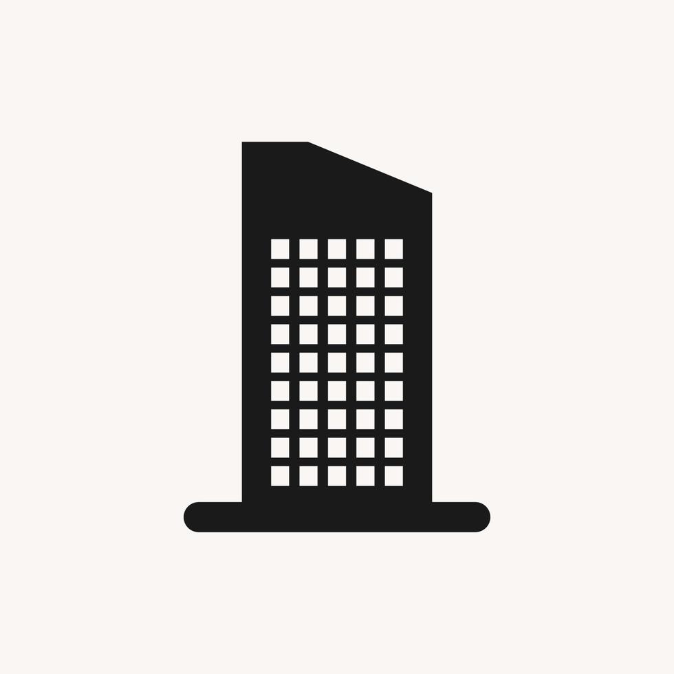 Real estate icon or home symbol for property business. Editable vector eps10