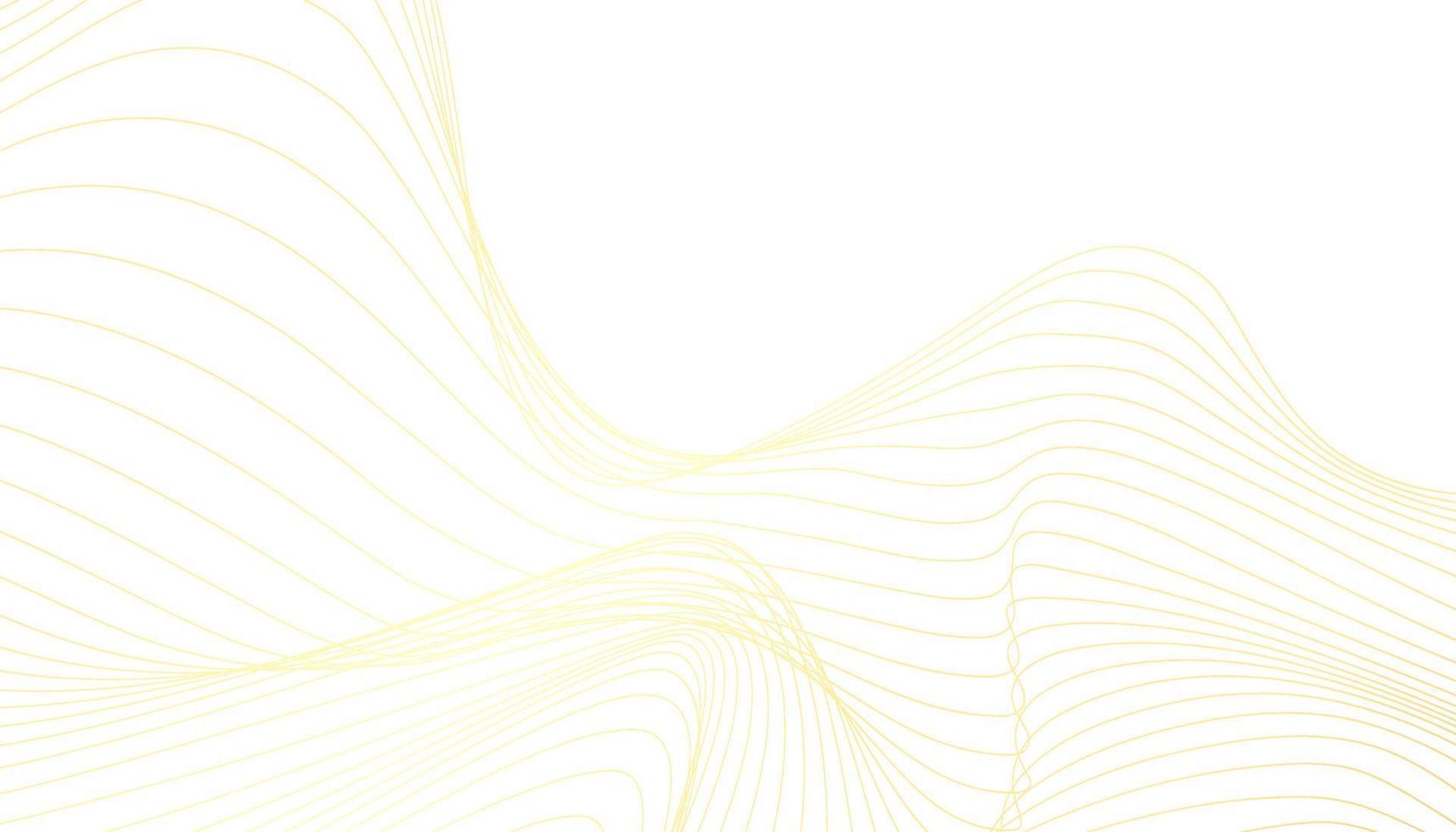 abstract wavy line background with white colour vector