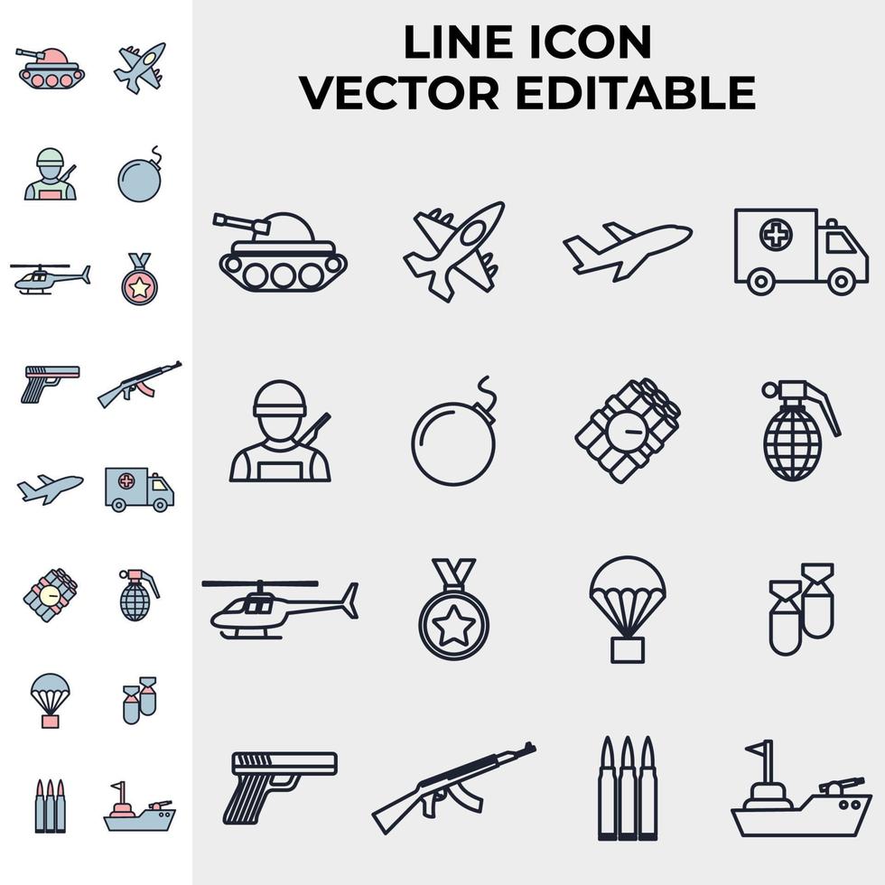 War set icon symbol template for graphic and web design collection logo vector illustration