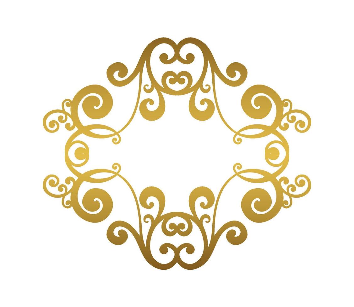 Vector damask vintage baroque scroll ornament swirl. Victorian monogram heraldic shield swirl.Retro floral leaf pattern border foliage antique  acanthus calligraphy engraved tattoo. Tile decor element