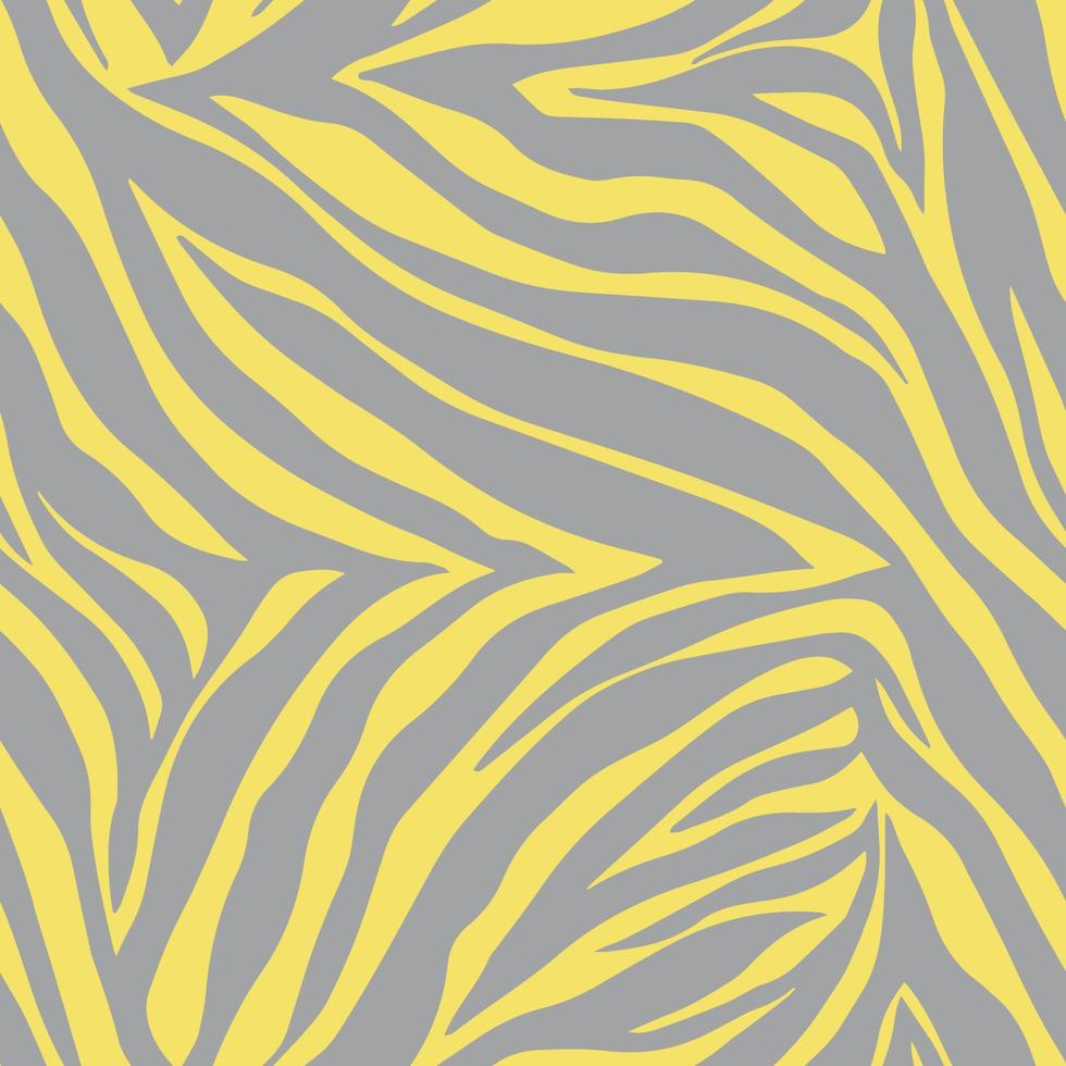 Vector animal print. Zebra ornament. Seamless pattern