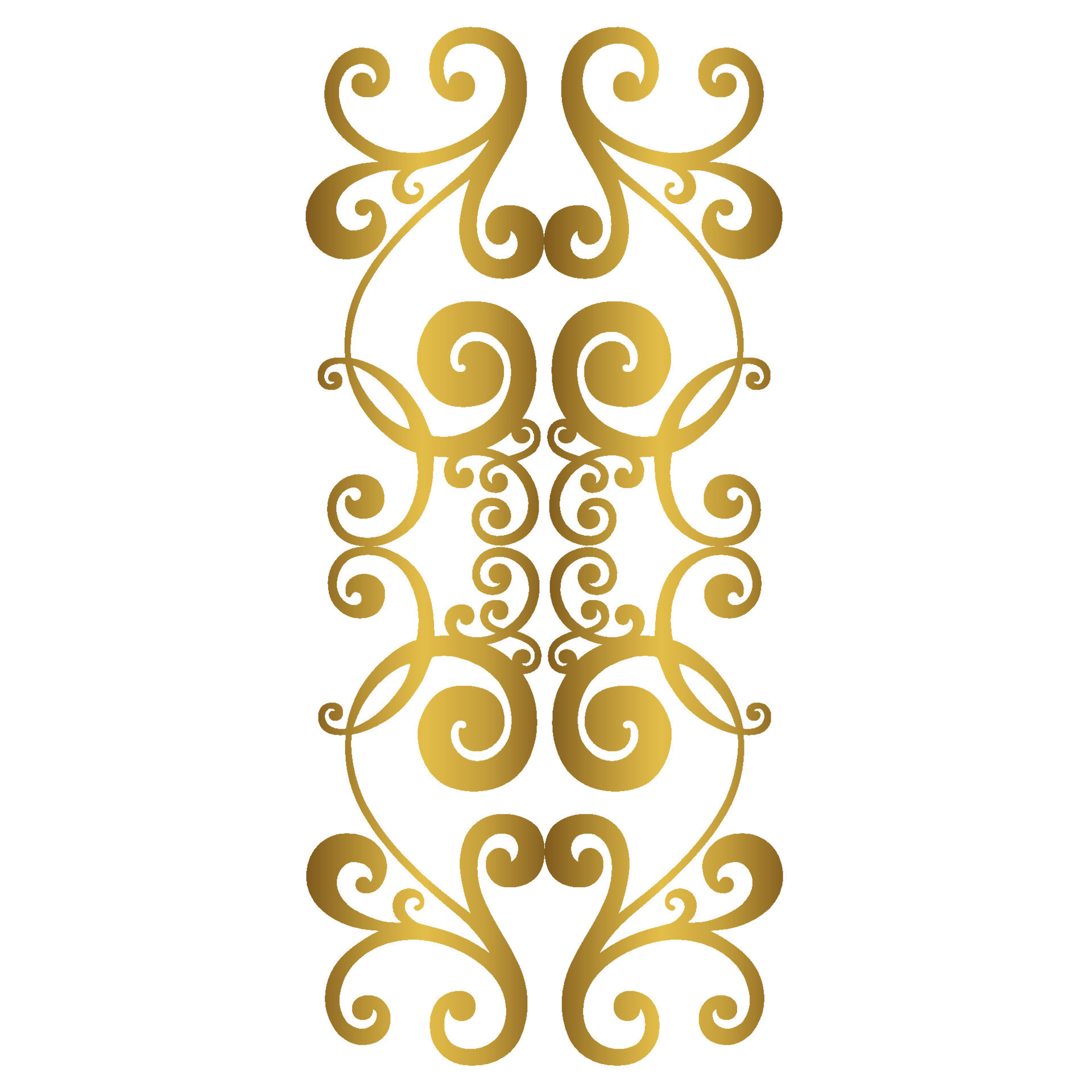 Vector damask vintage baroque scroll ornament swirl. Victorian monogram ...