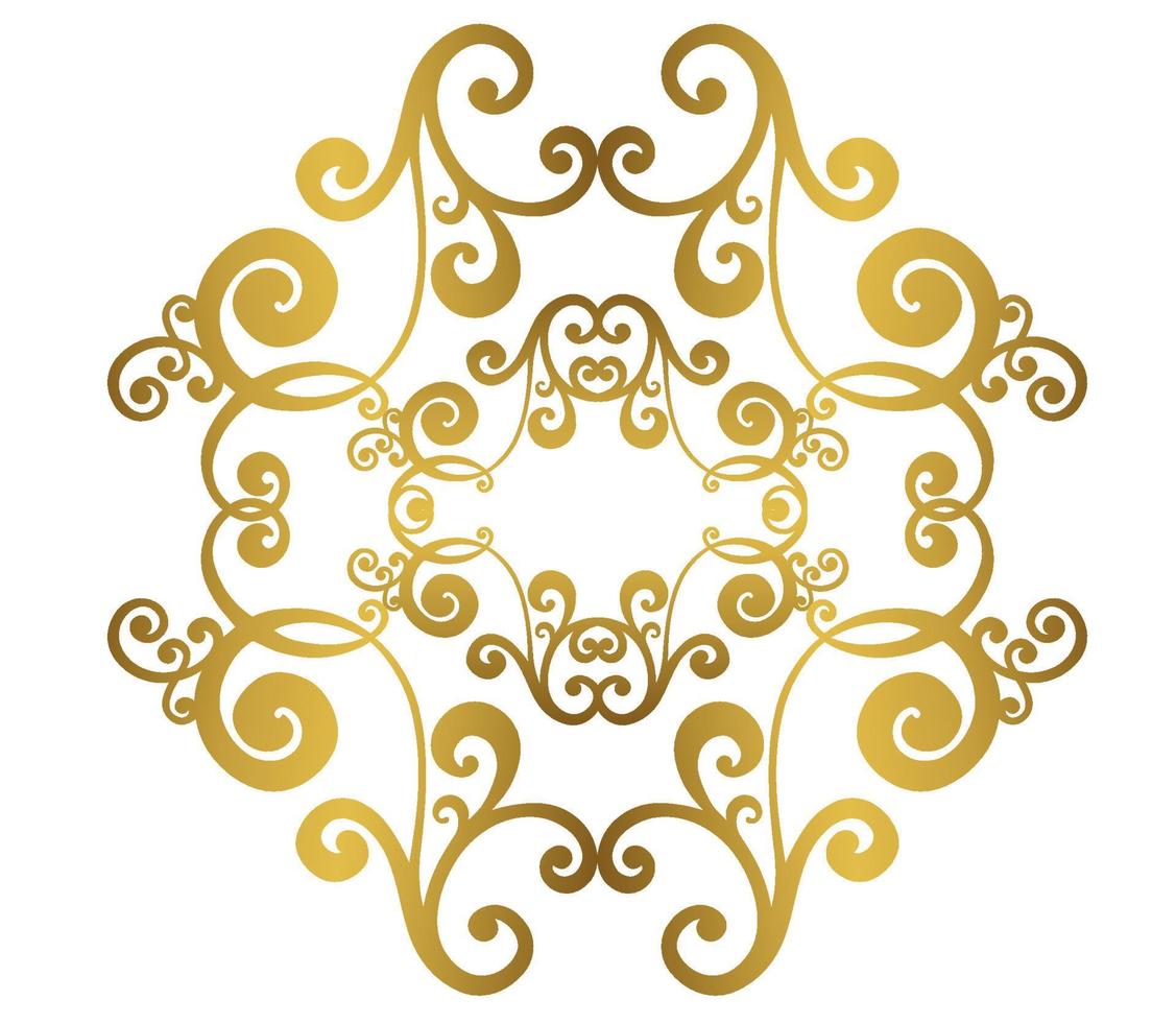 Vector damask vintage baroque scroll ornament swirl. Victorian monogram heraldic shield swirl.Retro floral leaf pattern border foliage antique  acanthus calligraphy engraved tattoo. Tile decor element