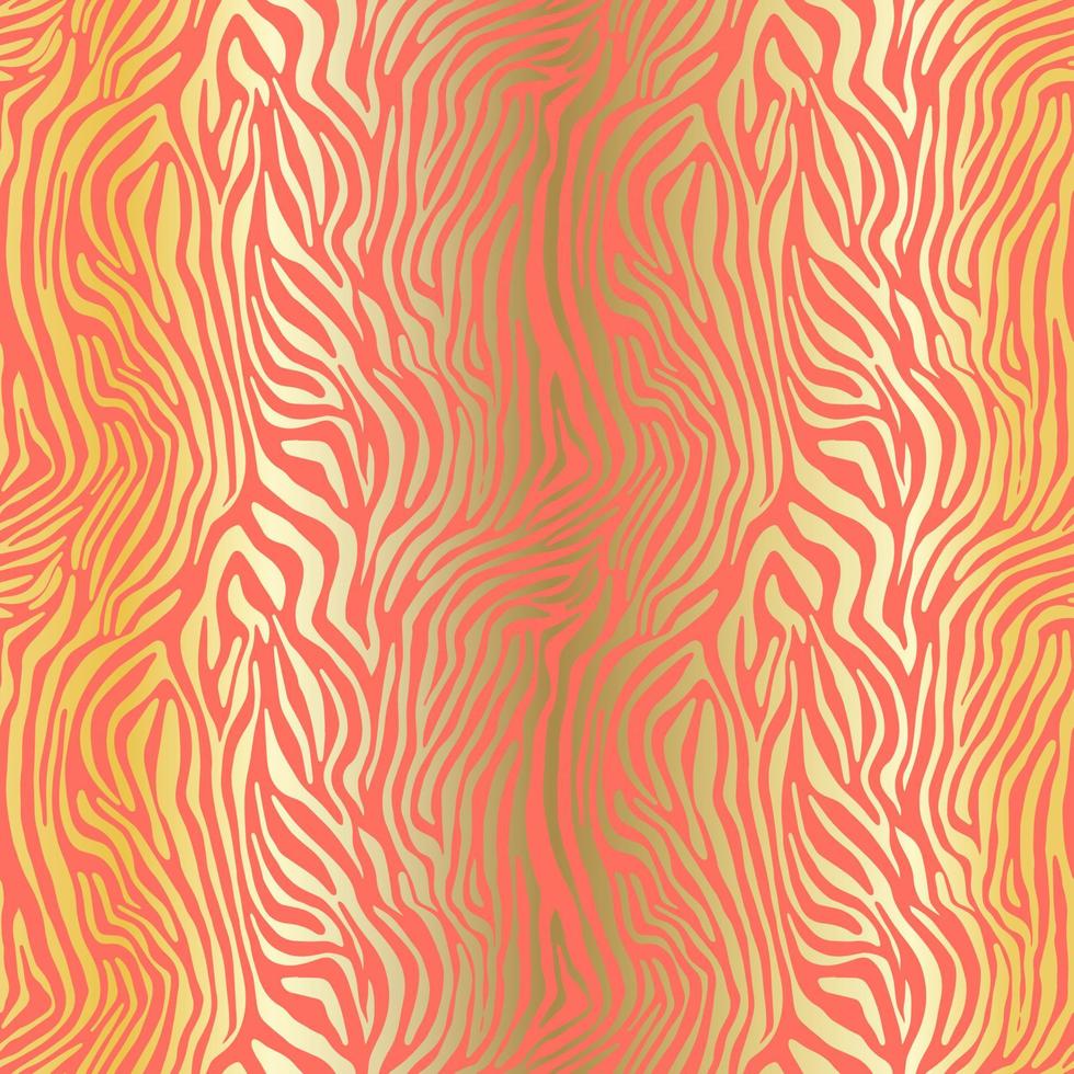 Vector animal print. Zebra ornament. Seamless pattern