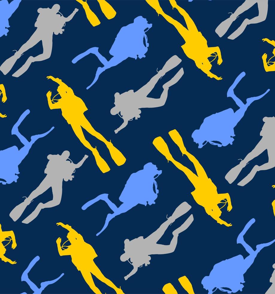 blue background colorful dive... vector