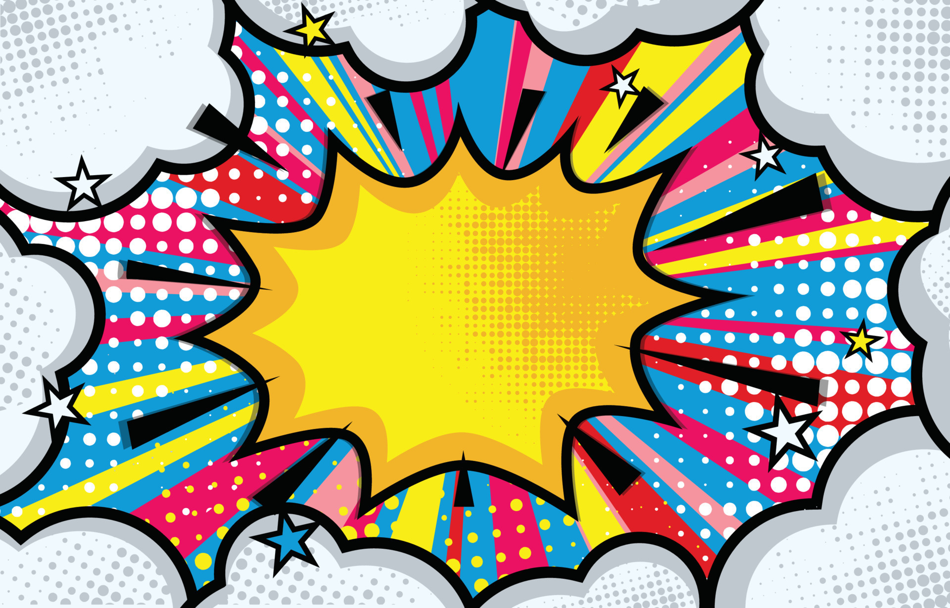Pop Art Background 8324839 Vector Art at Vecteezy