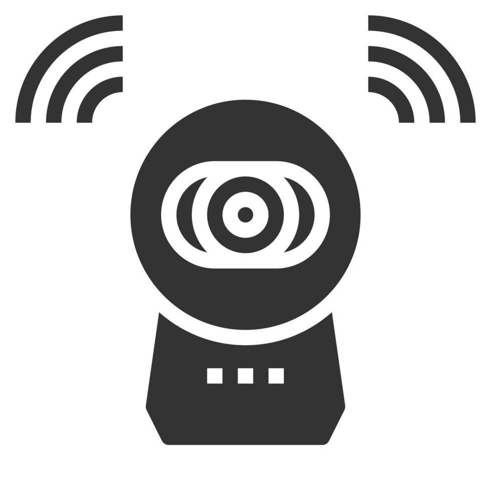 Home Electronics Devices Icon Vector , iP CAMERA