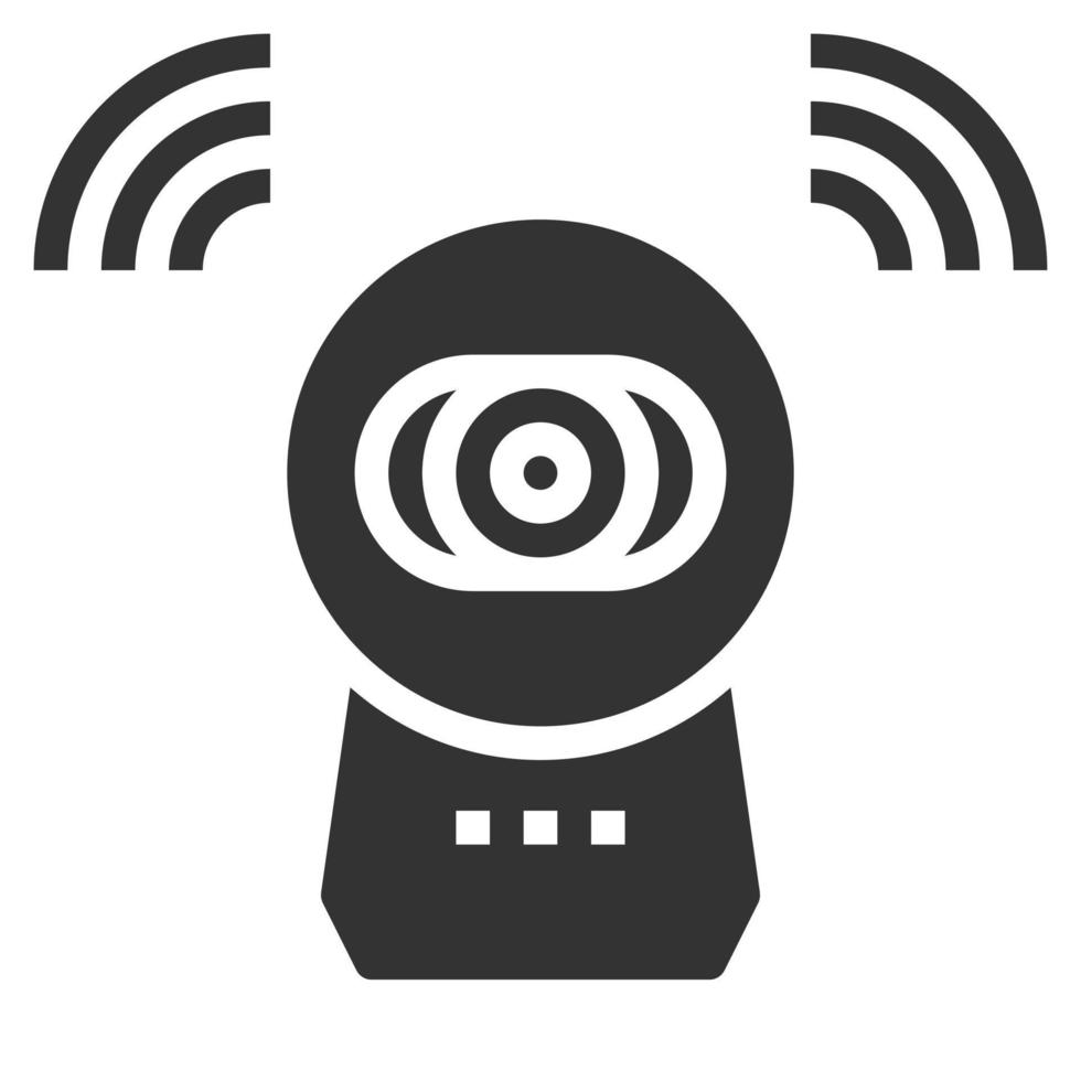 Home Electronics Devices Icon Vector , iP CAMERA