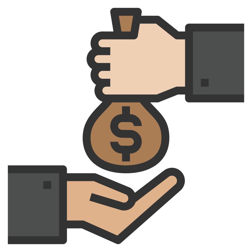 sponsor Icon vector illustration , business