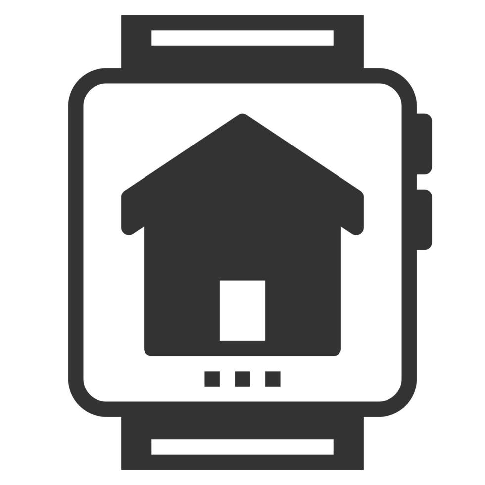 Home Electronics Devices Icon Vector , SMART WATCH