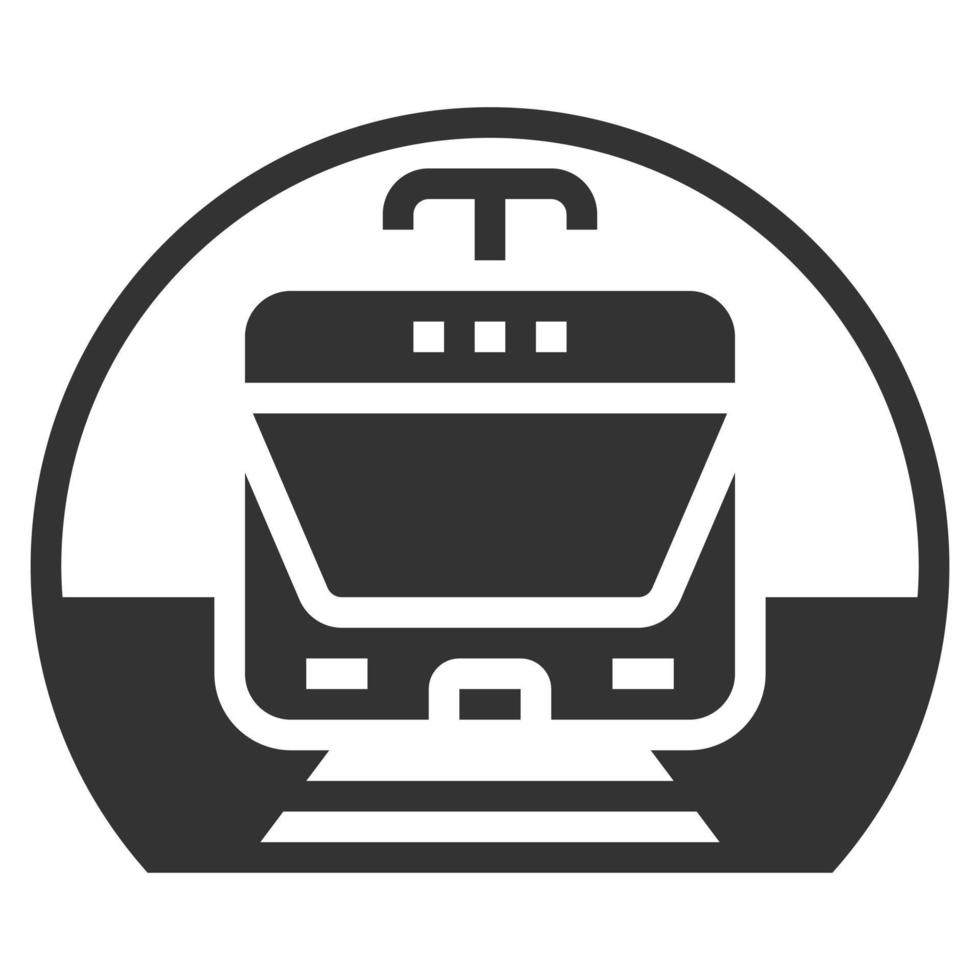 icono de metro símbolo vectorial diseño simple para usar en gráficos infografías de logotipos de informes web vector