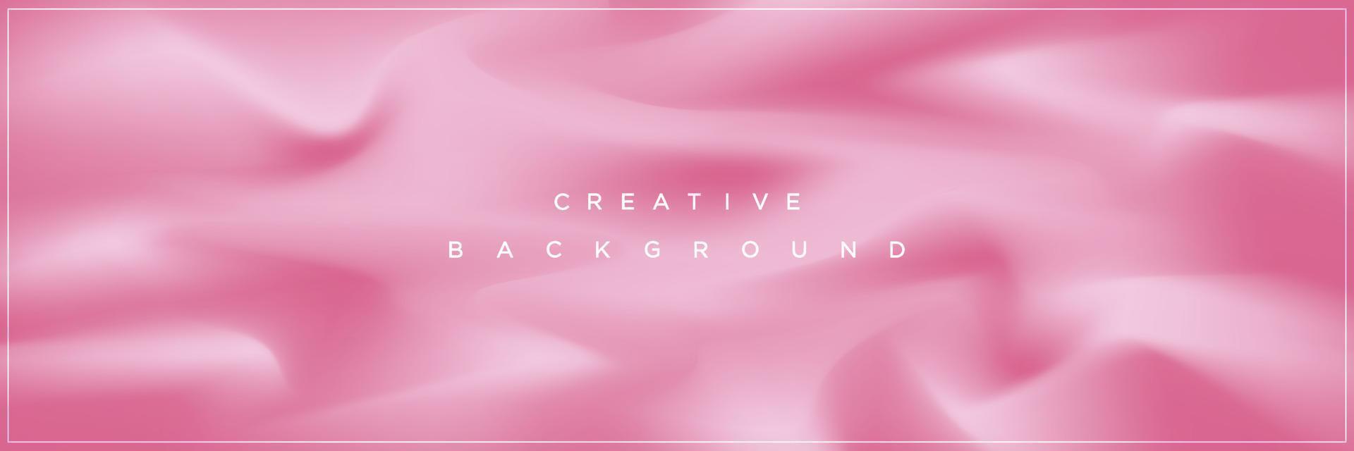 Beauty abstract soft pink gradient banner background design vector