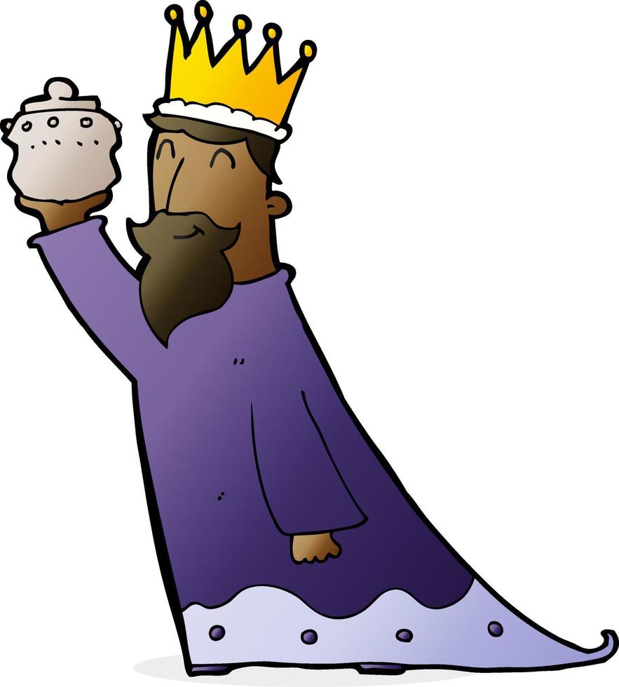one of the three wise men vector