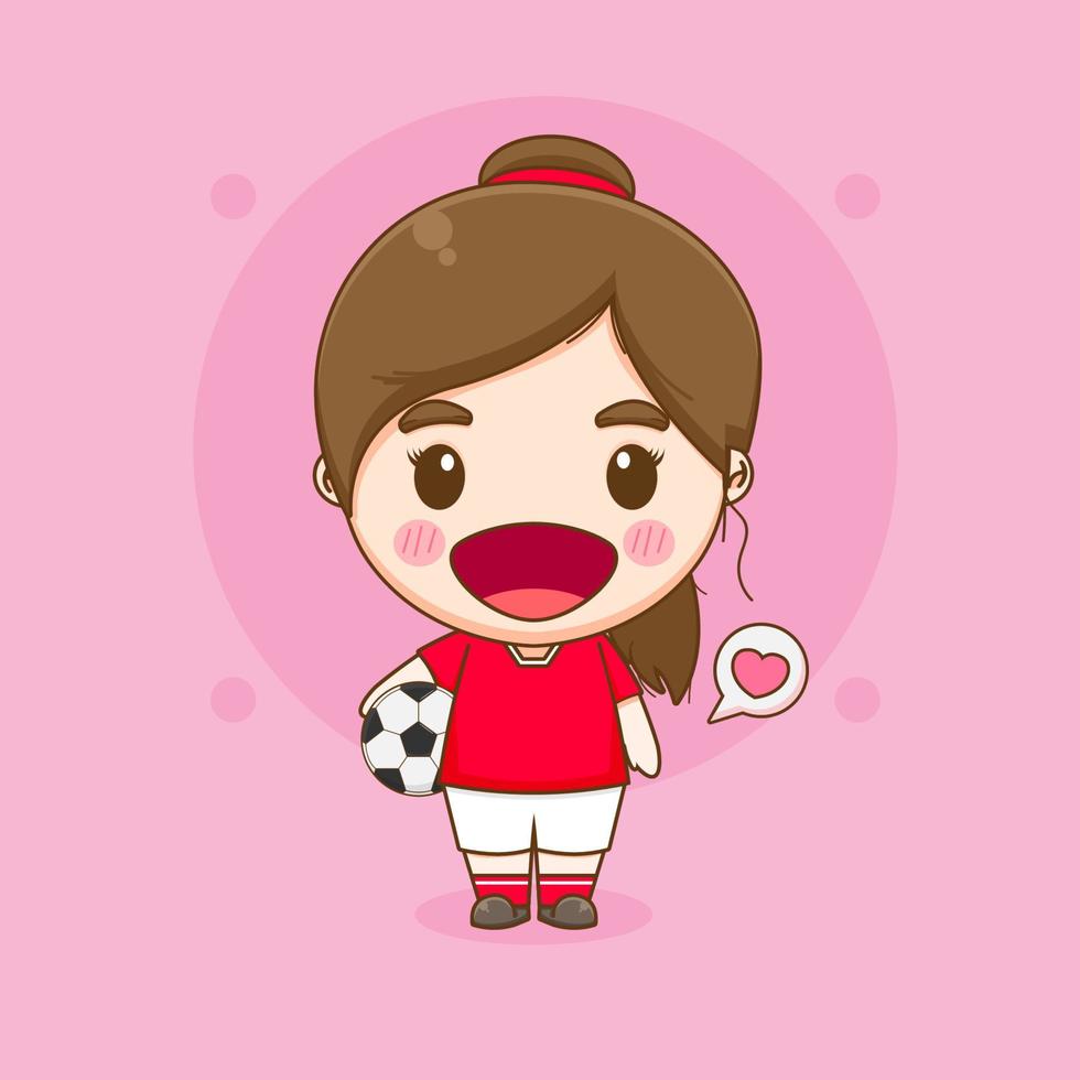 cute girl football player chibi character illustration 8325644 Vector Art at Vecteezy cute girl football player chibi character illustration 8325644 Vector Art at Vecteezy