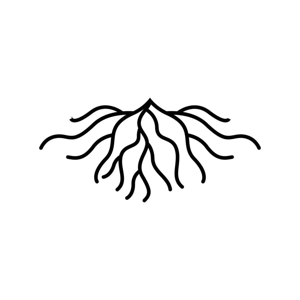 root  logo icon design vector