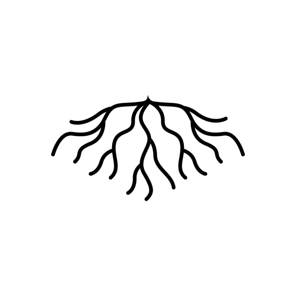 root  logo icon design vector