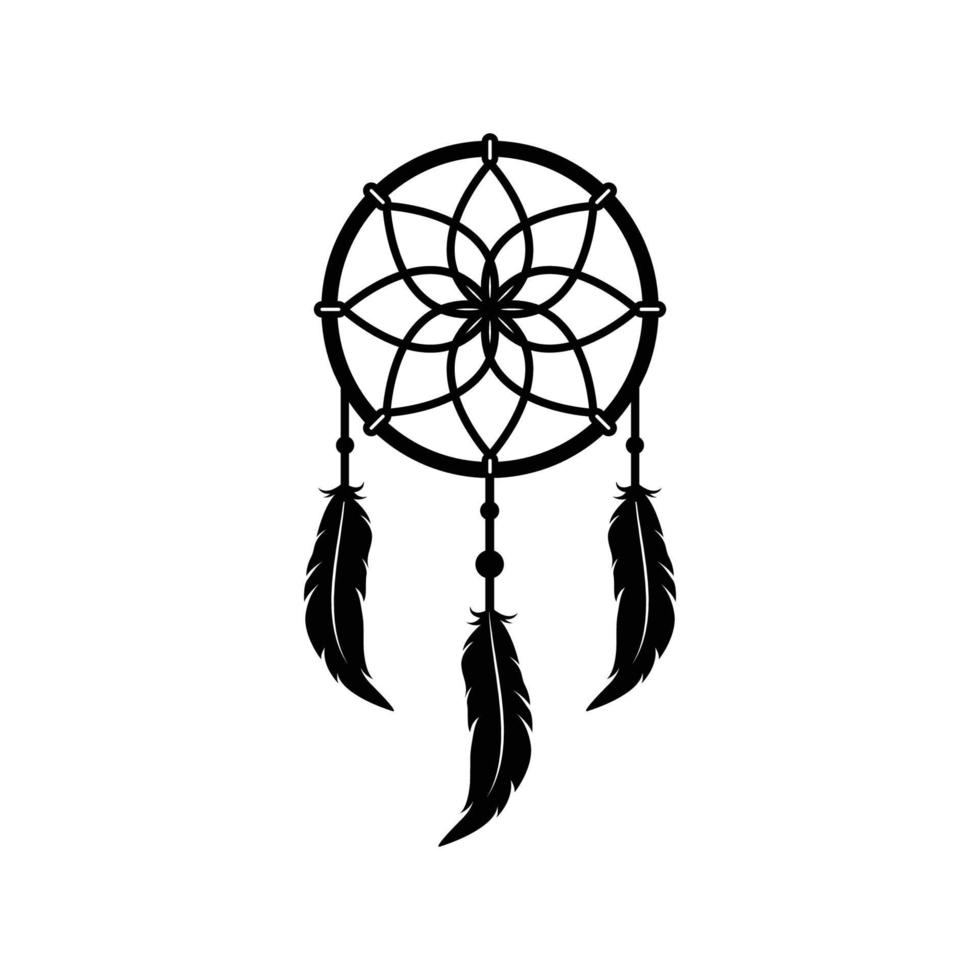 Dream catcher icon simple style Royalty Free Vector Image