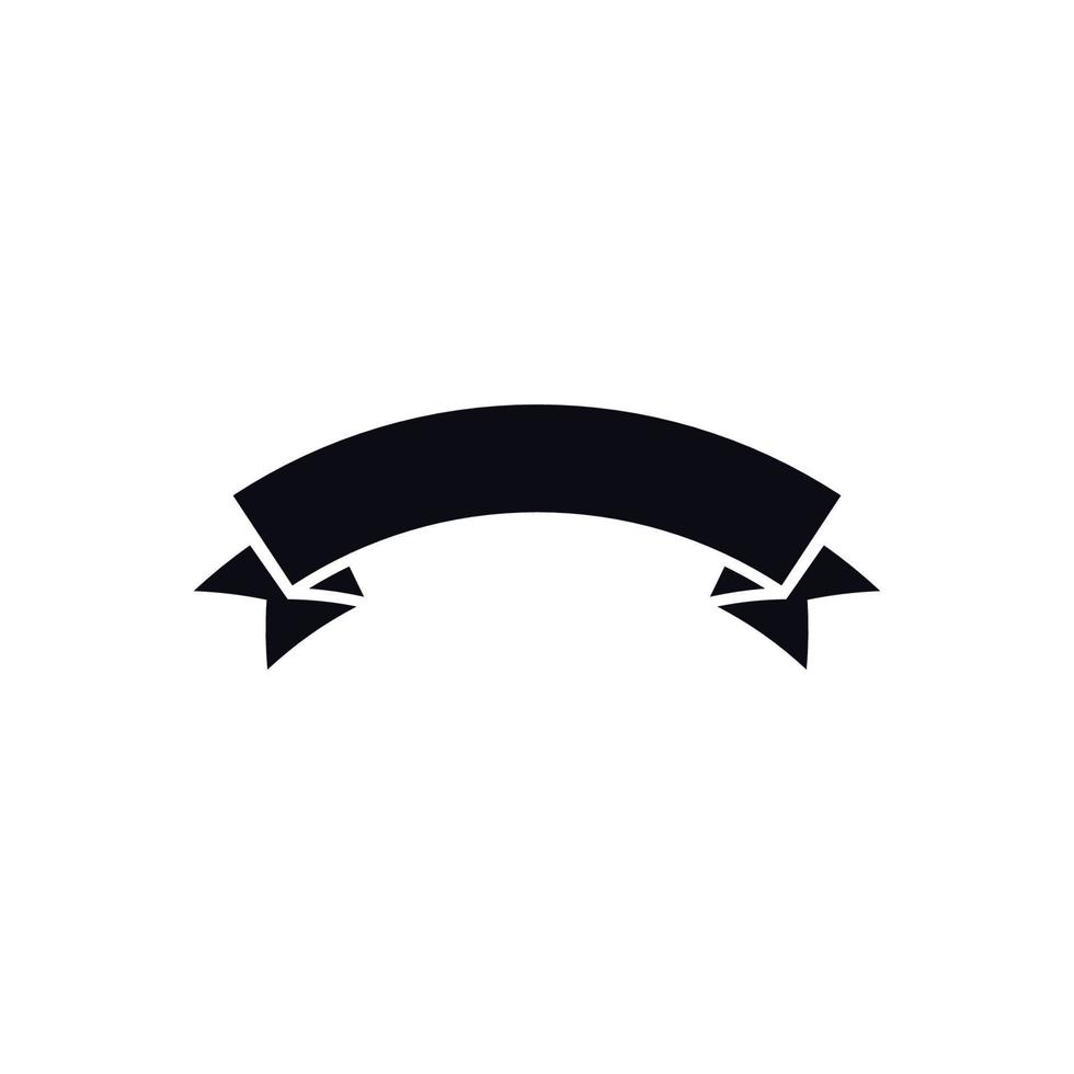 ribbon icon design vector