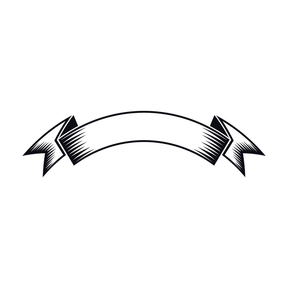 ribbon icon design vector