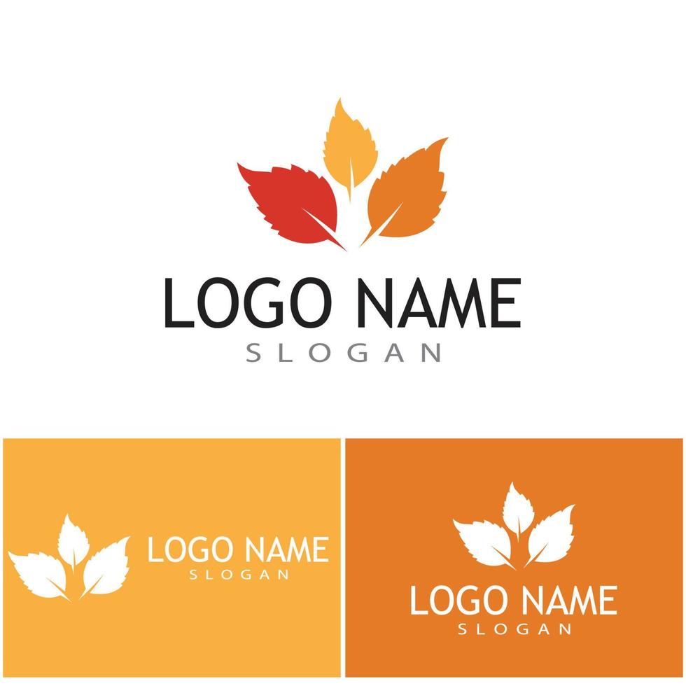 Mint leaves flat vector color icon template illustration design