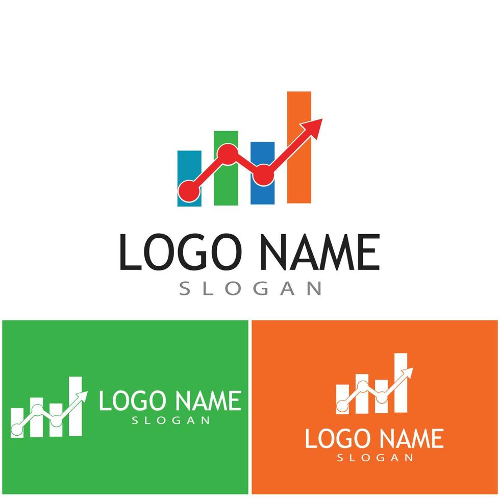 Business Finance professional logo template vector