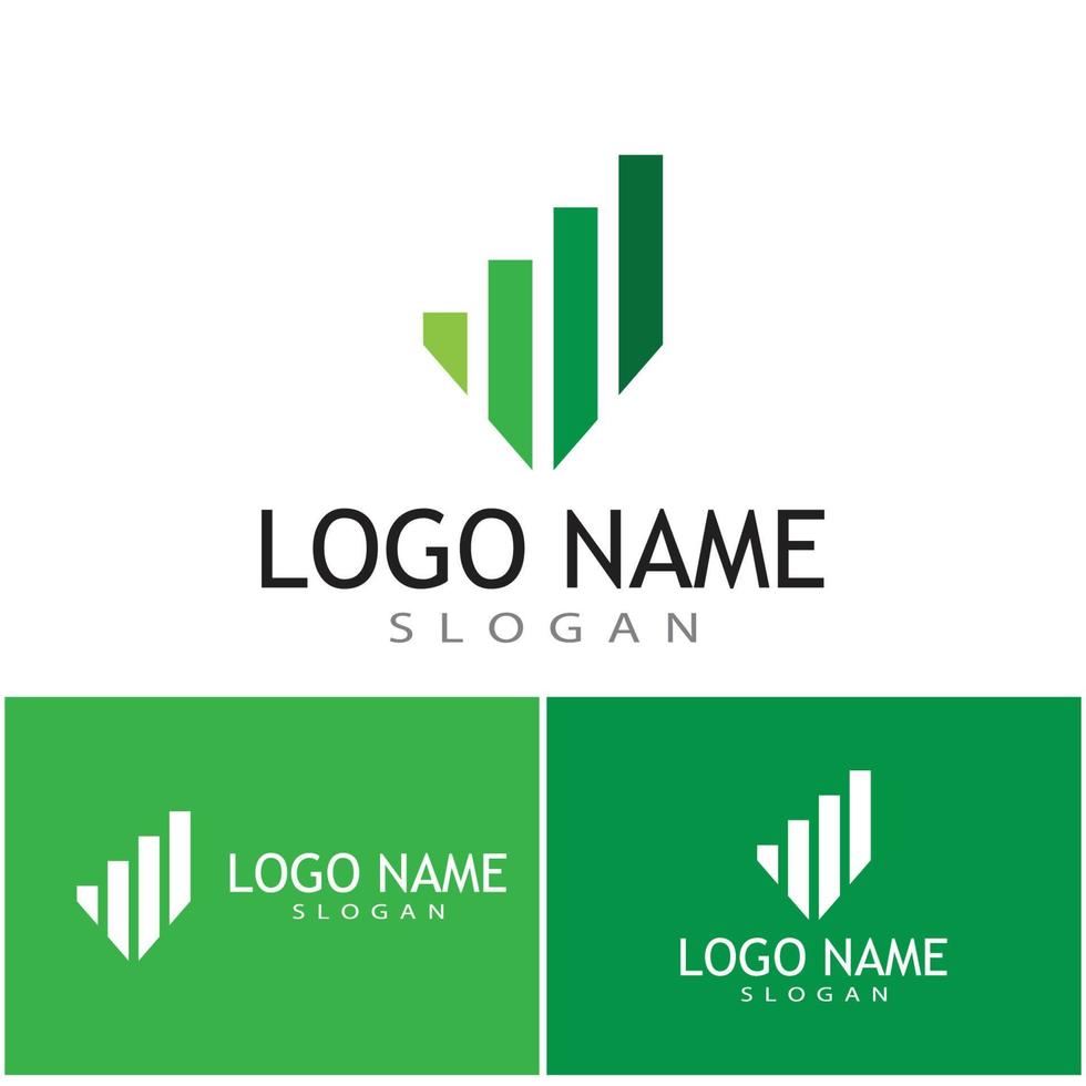 Business Finance professional logo template vector