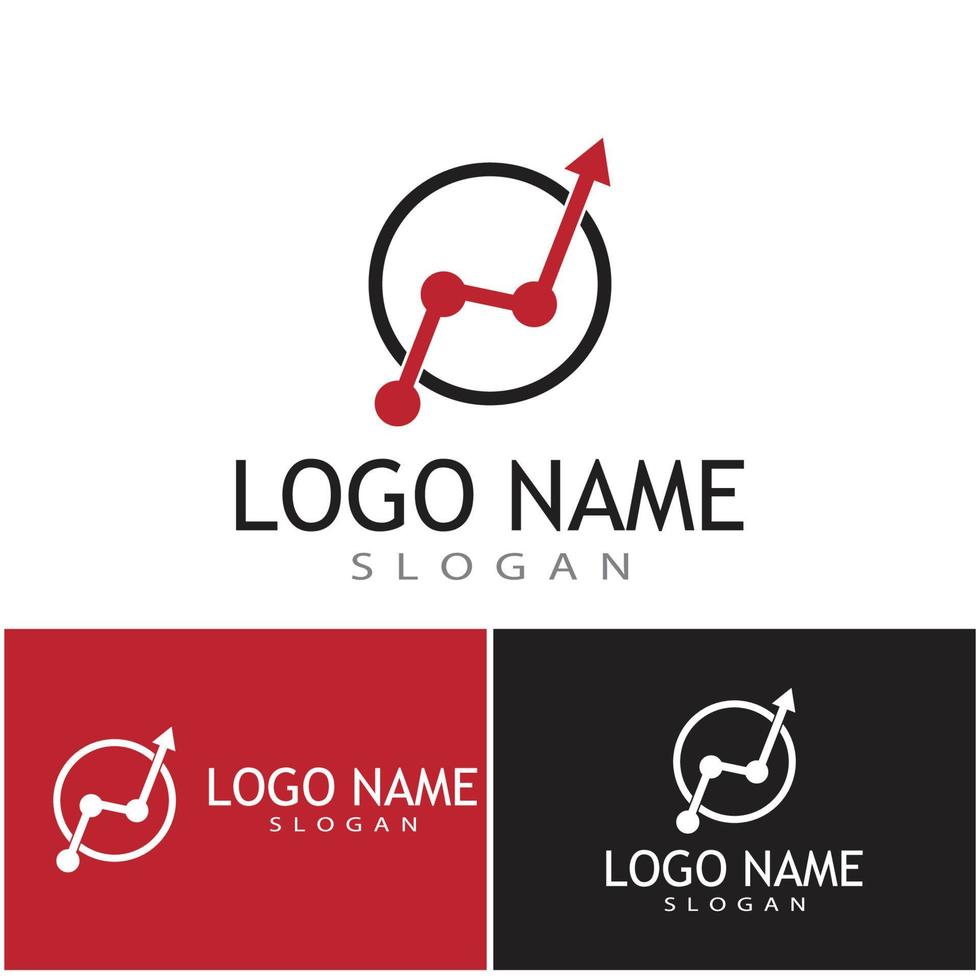 Business Finance professional logo template vector