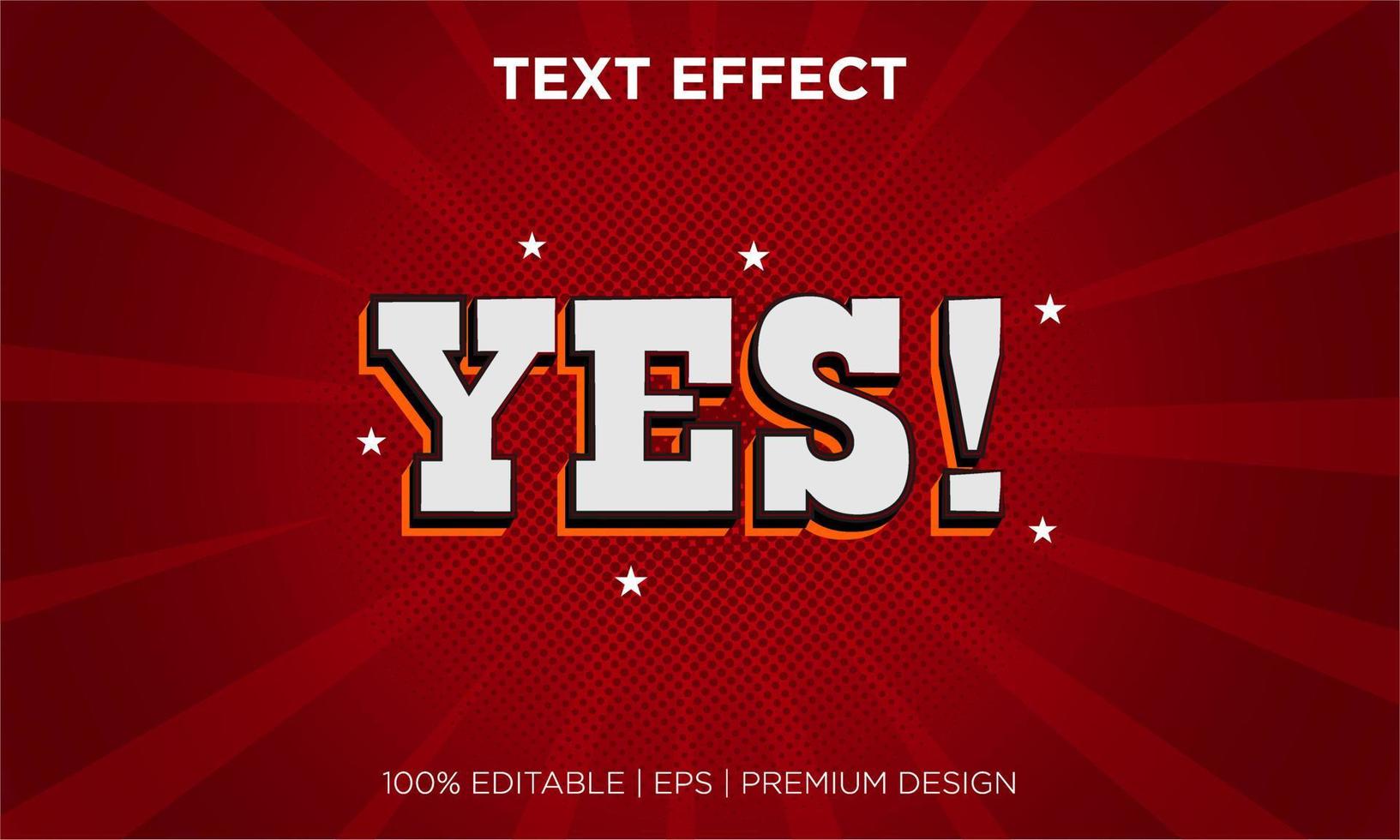 text effect editable for promotion banner or background vector