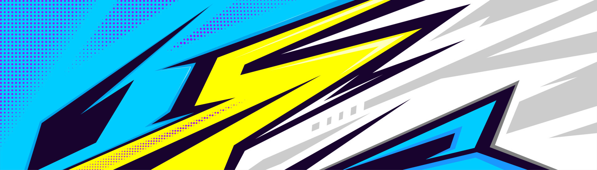 Abstract Car decal design vector. Graphic abstract stripe racing