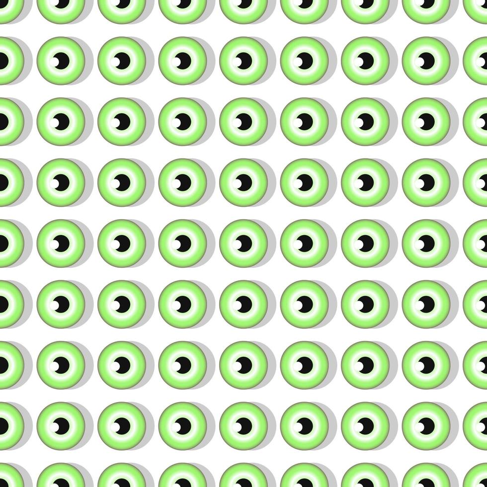 open eyes repeating vector seamless pattern