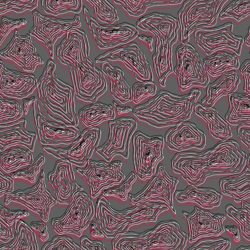 abstract vector seamless pattern with sketch lines