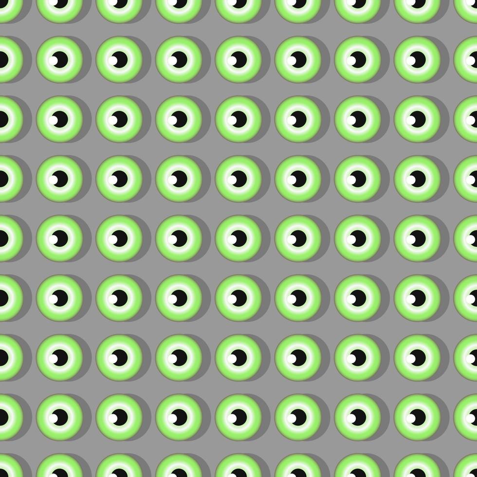 open eyes repeating vector seamless pattern