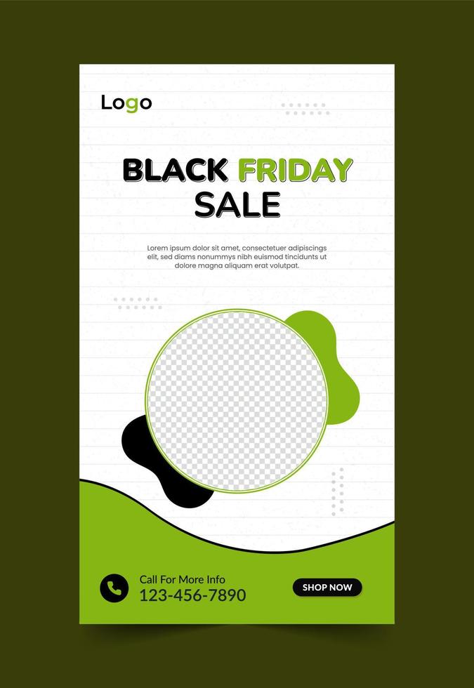 Black Friday food flyer, poster, invitation, and social media template vector