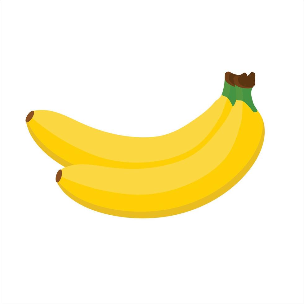 Hand drawn banana vector