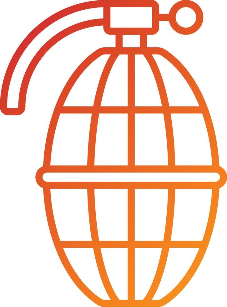 Grenade Icon Style vector