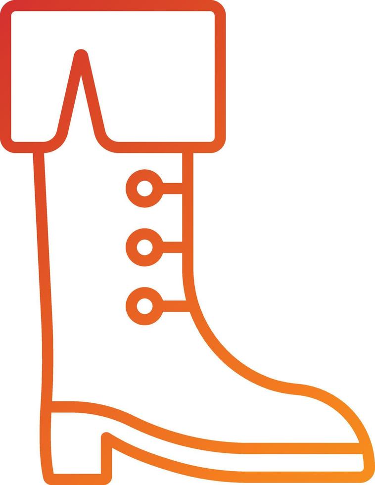 Boot Icon Style vector