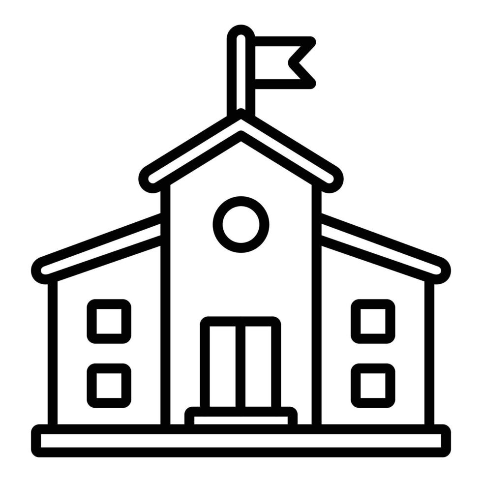 Kindergarten Icon Style vector