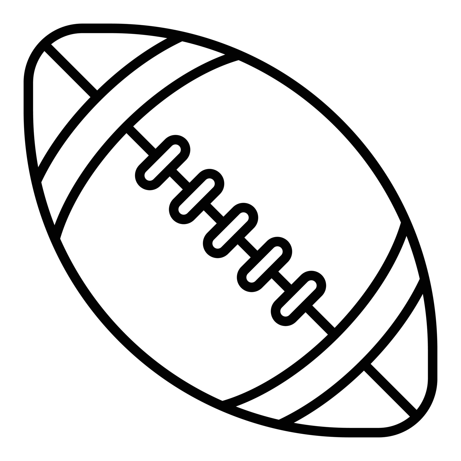 How to Draw a Football American Ball Easy - YouTube