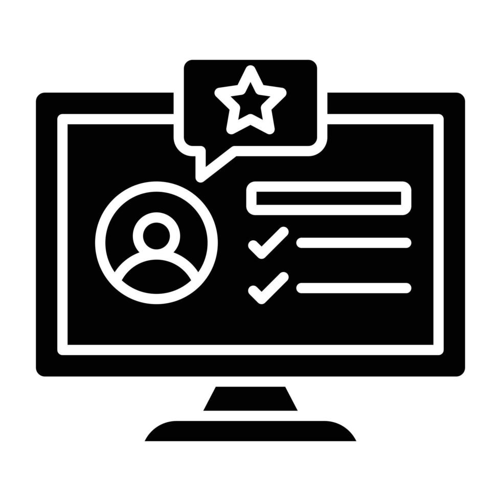 Online Service Icon Style vector