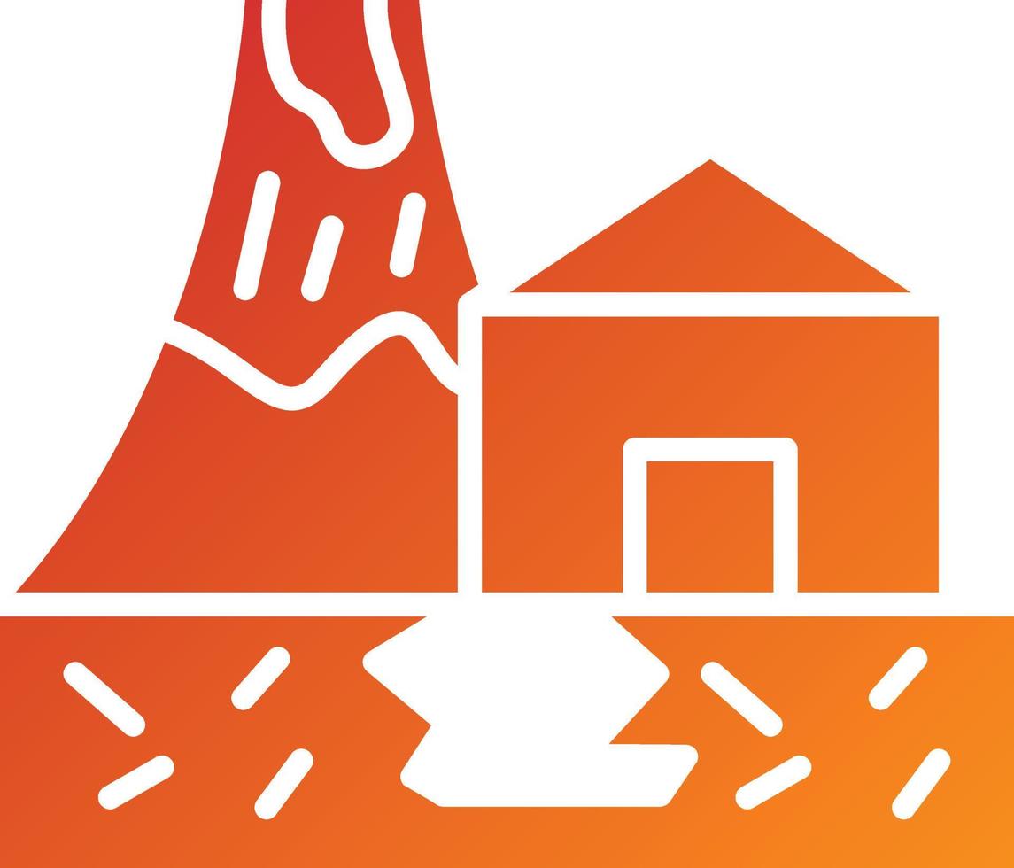 Eruption Icon Style vector