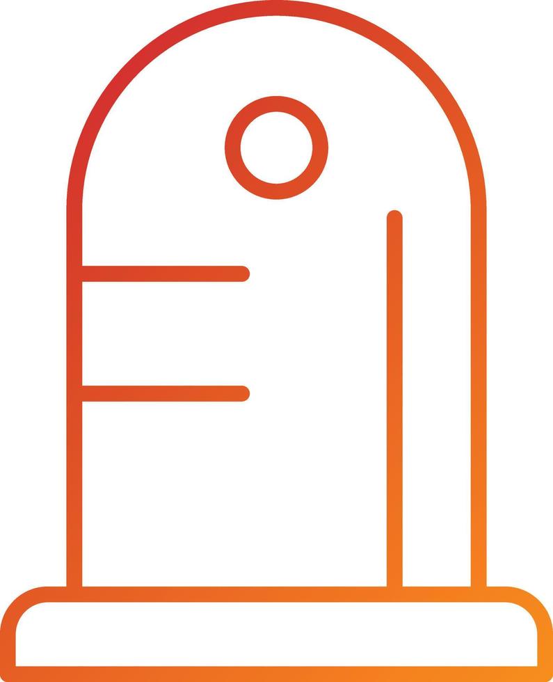 Grave Icon Style vector