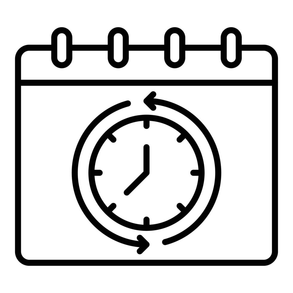 Routine Icon Style vector