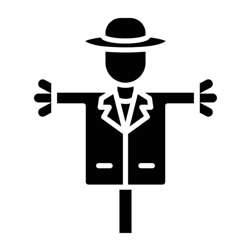 Scare Crow Icon Style vector